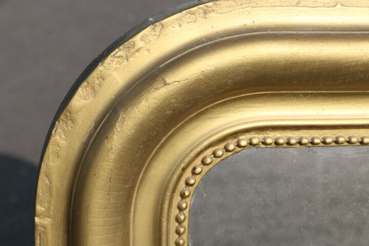 Golden mirror  130x93cm