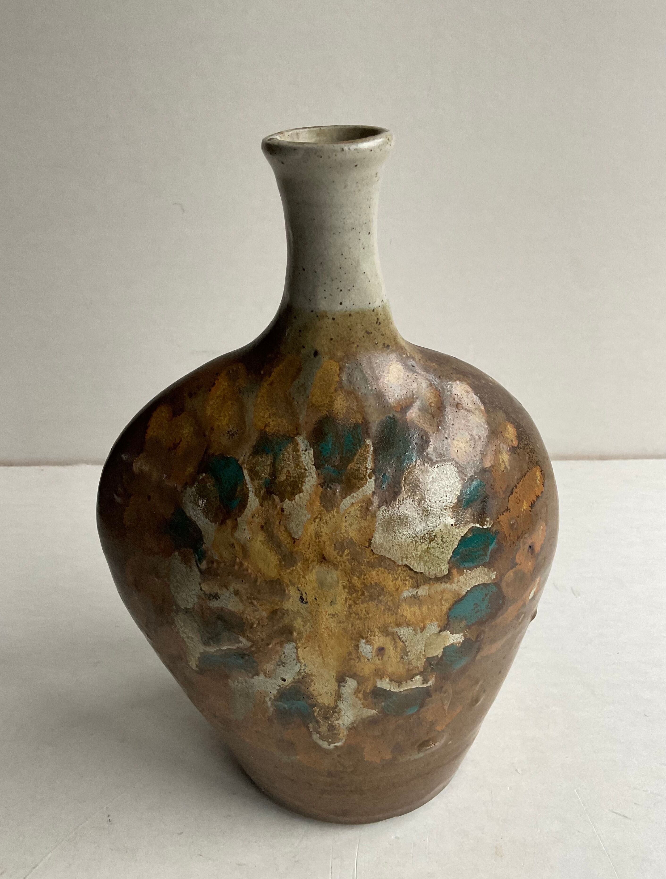 Vintage soliflore vase by Kostanda Alexandre Vallauris