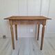 Bureau / Table d'appoint de ferme en chêne massif – Style campagne chic