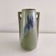 Art Deco Denbac vase with handles no. 226 in flamed stoneware - engraved signature