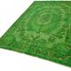 Tapis vintage en laine surteinte sculpté à la main 170 cm x 276 cm