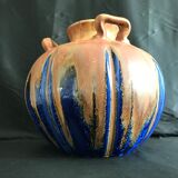 Vase with 3 handles - Gilbert Méténier - Fabrique Méténier à Gannat Art deco - art stoneware