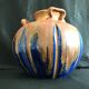 Vase with 3 handles - Gilbert Méténier - Fabrique Méténier à Gannat Art deco - art stoneware