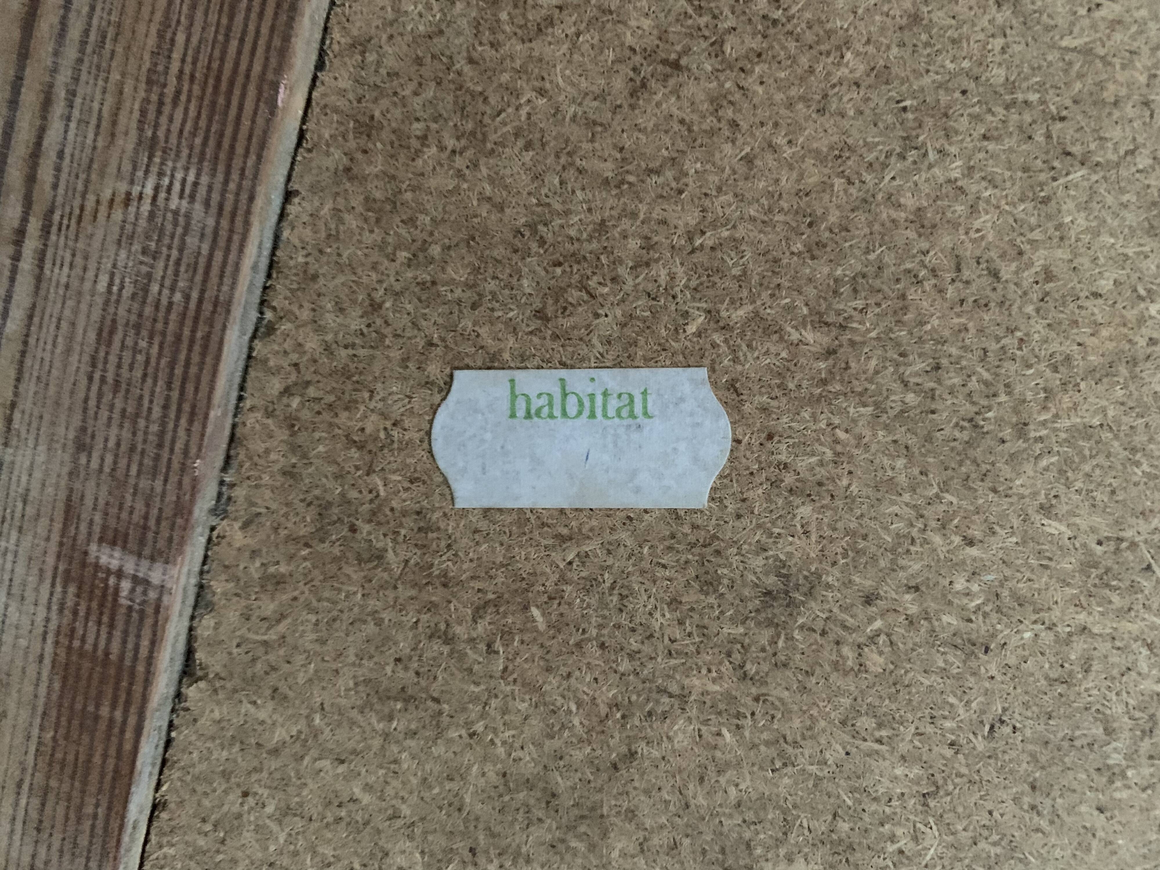 Wooden mirror Vintage habitat