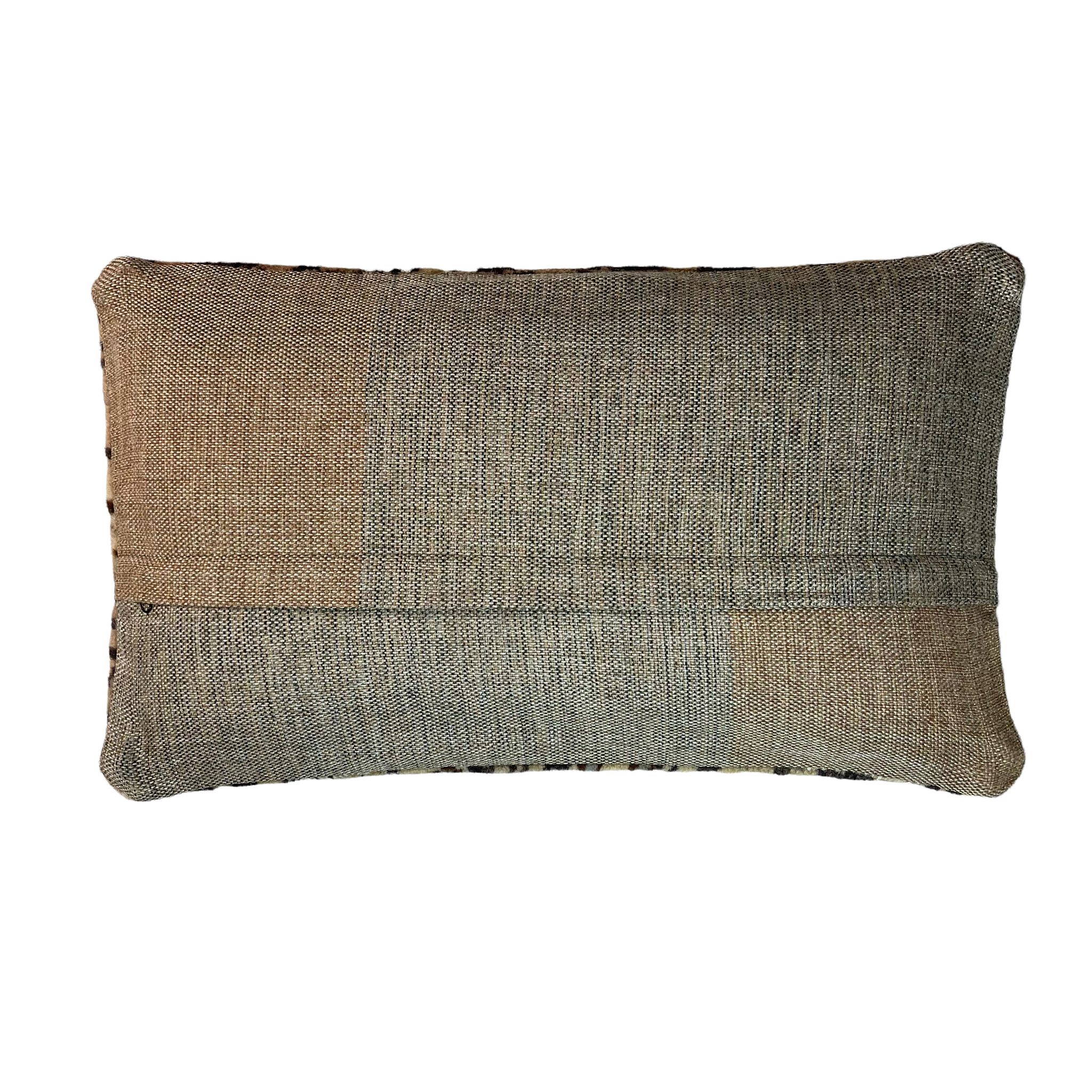 Housse de coussin de tapis turc vintage