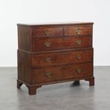 Antique English Chest of Drawers / Chest-on-Chest from the 18th Century