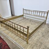 Luxurious Brass Bed Frame in Glamorous / Vintage Style