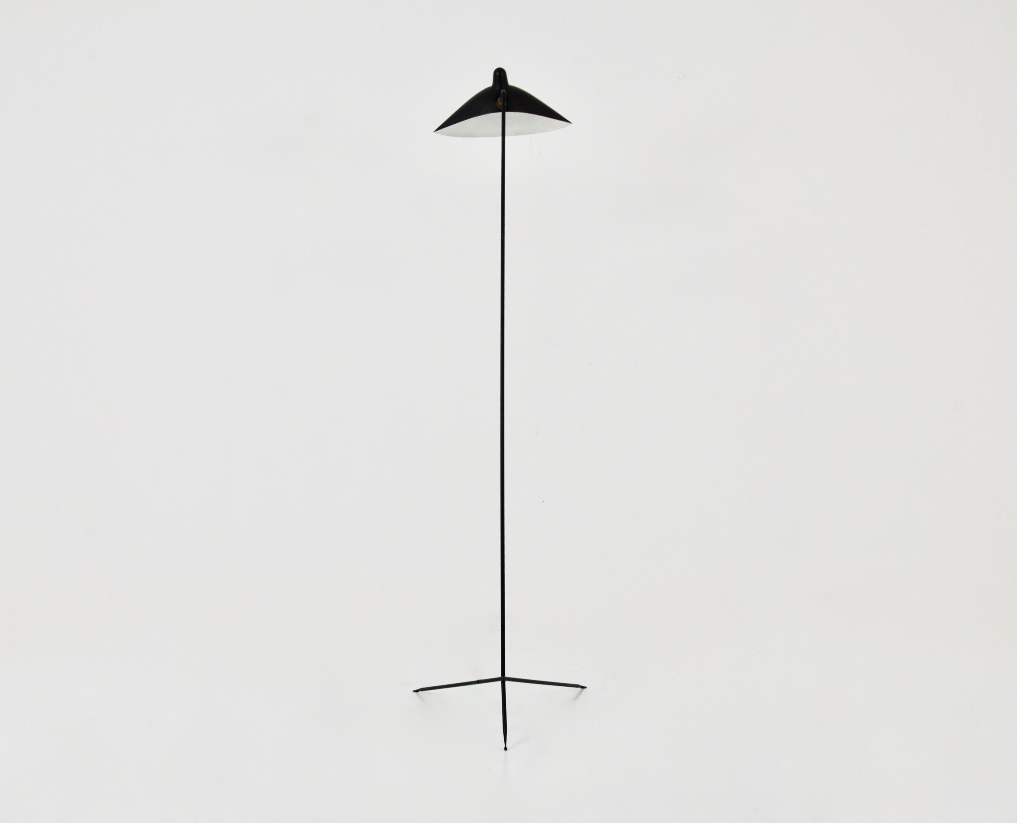 Floor lamp by Serge Mouille, 1st edition, 1953
