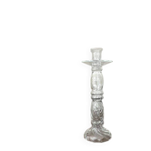 Glass candlestick