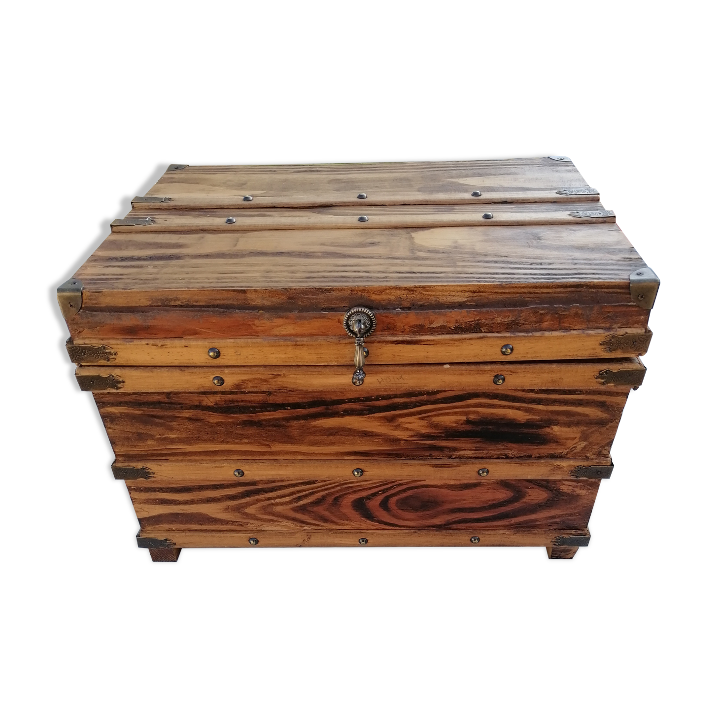 Antique wooden chest
