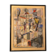 Abstract painting by Raffin 1989
