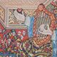 Medieval tapestry "The Novel of the Rose"