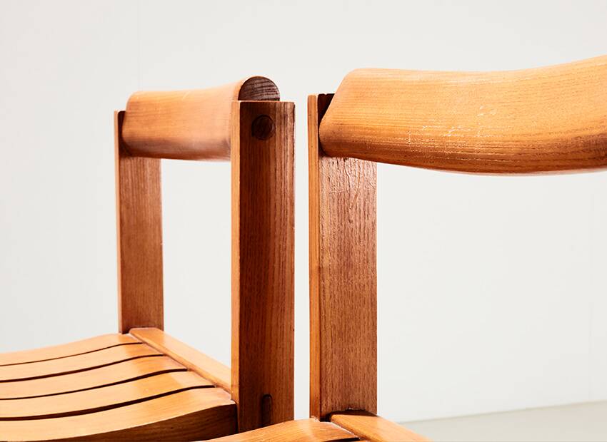 Edvin Helseth (attrib.) Set of 3 Dining Chairs in Pine Norway 1960s