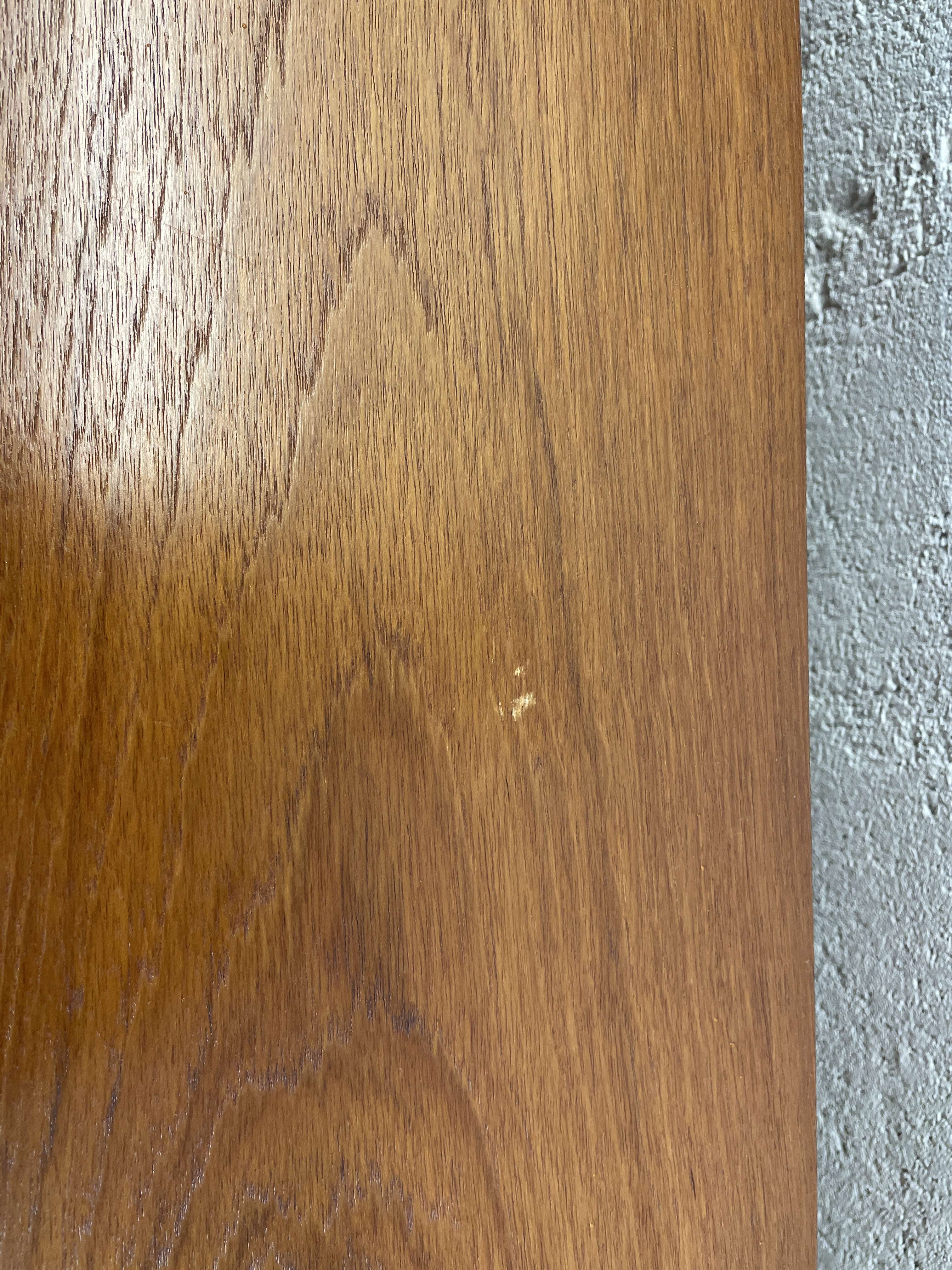 Large vintage Scandinavian teak row signed Clausen & Son, 60s