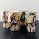 Vintage ceramic cups