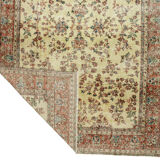 Anatolian handmade vintage rug 282 cm x 193 cm