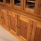 Monumental Pine School Library Bookcase from Warsaw, Poland, 1920s