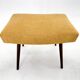Mid-Century Stool with New Upholstery, Czechoslovakia, 1970's