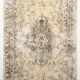 Tapis vintage beige & marron classique, 211x155 cm