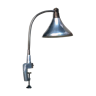 Flexible workshop lamp fastening