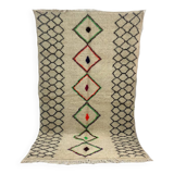 Handmade Moroccan Berber carpet 250 x 140 cm