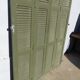 Set of 4 wooden shutters width 140 cm height 228 cm