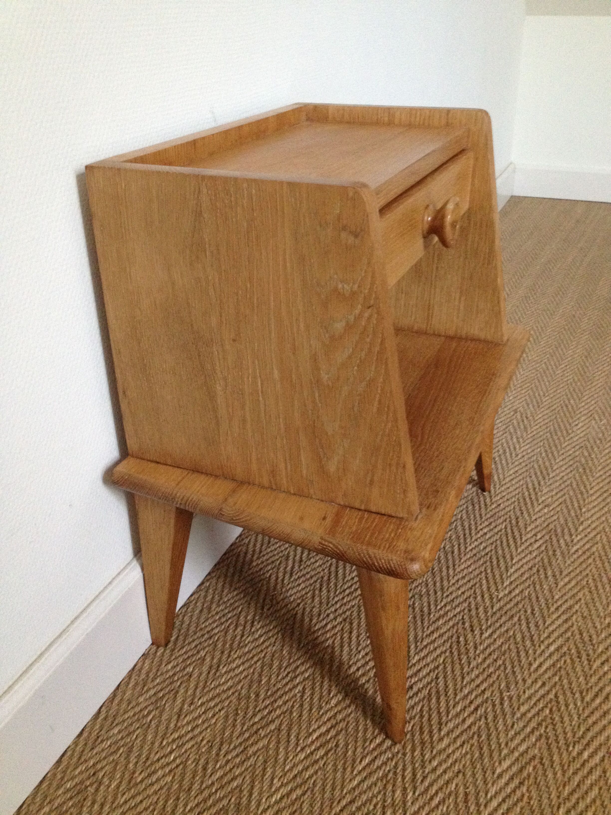 Vintage bedside table