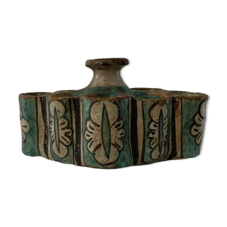 Morocco Fez inkwell with 9 illuminator buckets XVIII early XIX