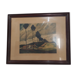 Tableau signé Heran