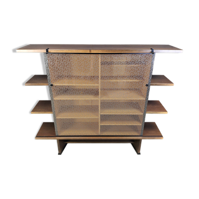 Cabinet d'angle par Francesco Binfare pour Cassina, 1980