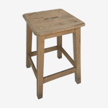 Wooden painter's stool
