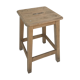 Wooden painter's stool