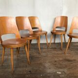 Series of 6 Baumann Mondor chairs