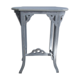 Sellette des années 20 art nouveau en bois peint