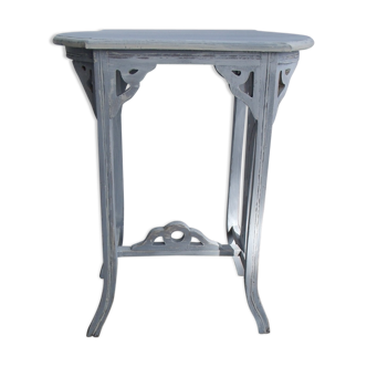 Sellette des années 20 art nouveau en bois peint