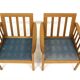 Set de 2 fauteuils en chêne, Skaraborgs Möbelindustri, Suède, 1960
