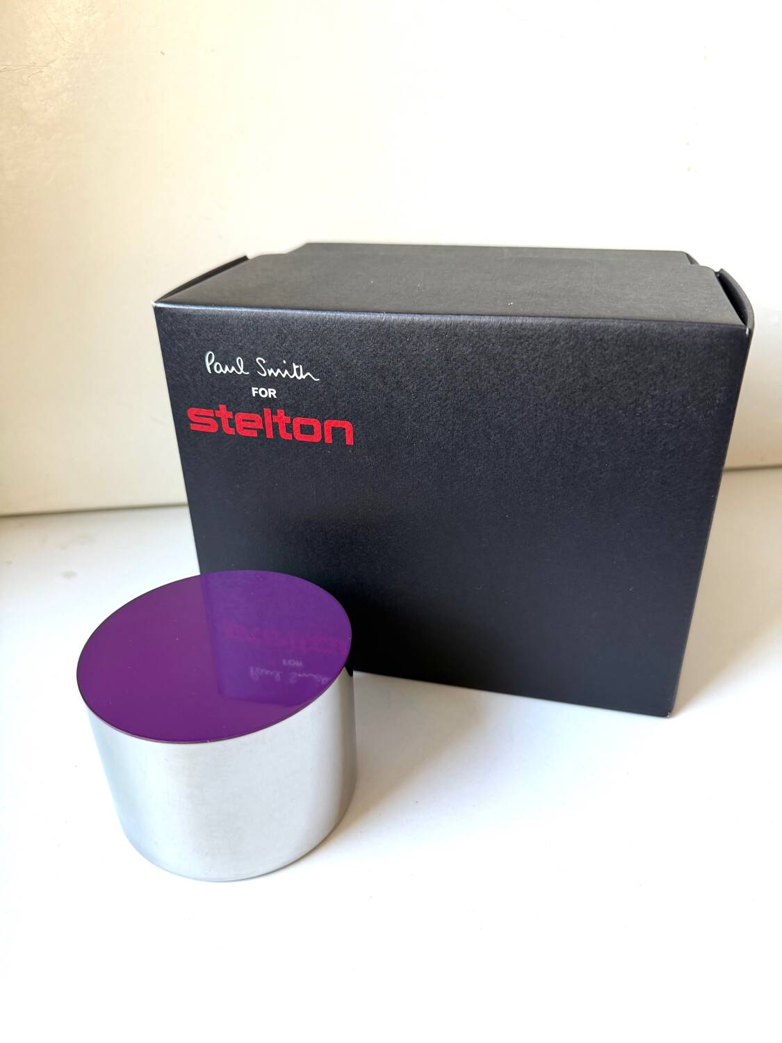 PAUL SMITH for Stelton stainless steel container never used nib