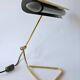 Rare Midcentury Brass Table or Desk Lamp OMI, Office or Bank, Germany, 1970s
