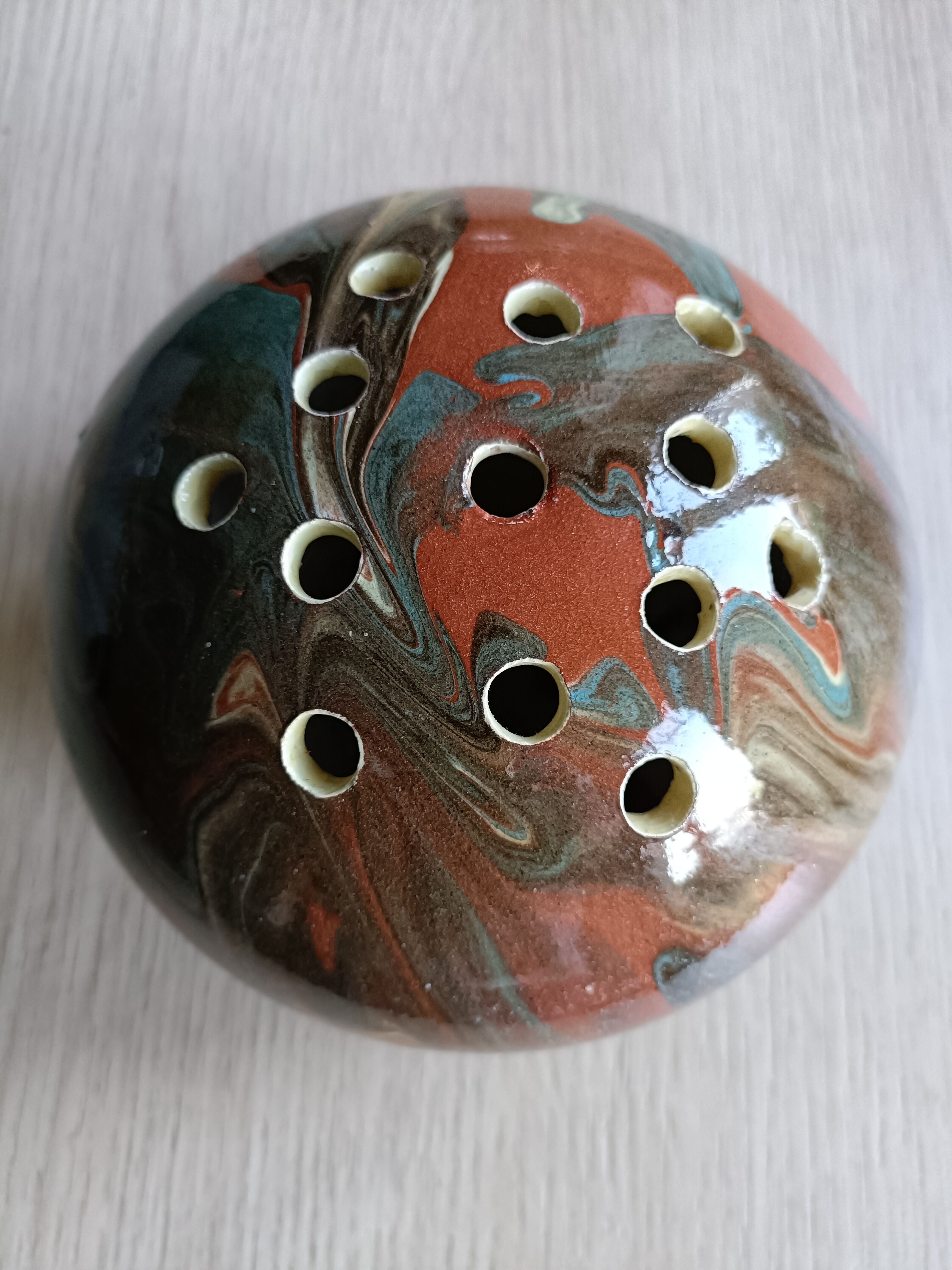 Spades flowers in mixed earth