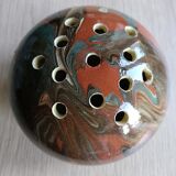 Spades flowers in mixed earth