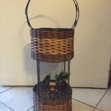 Basket bottle holders