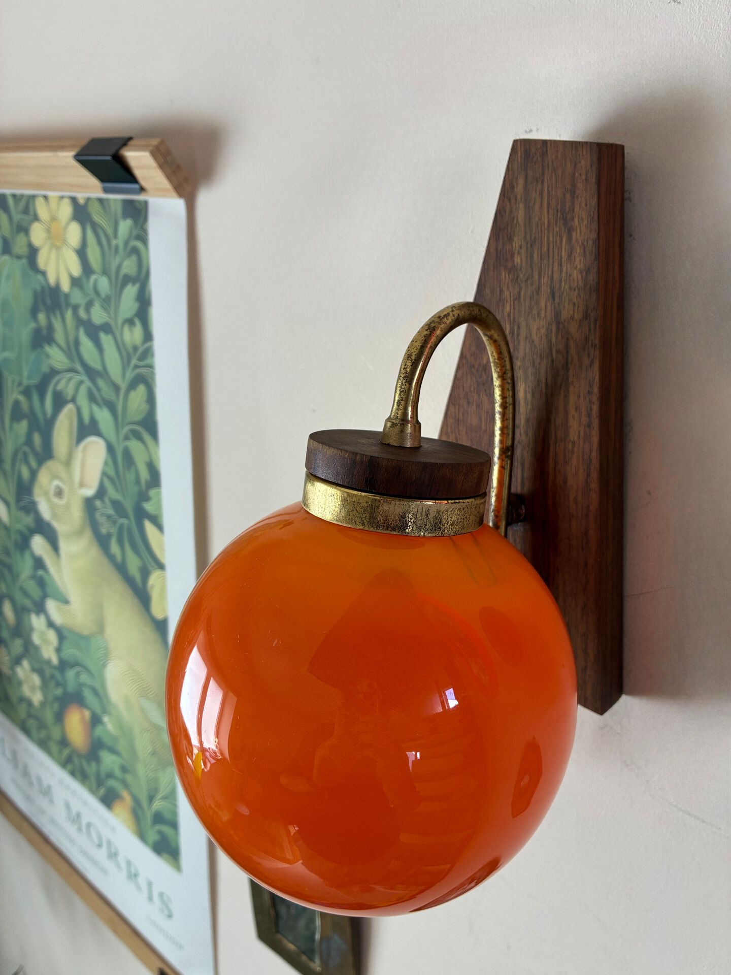 Vintage Scandinavian Wall Light