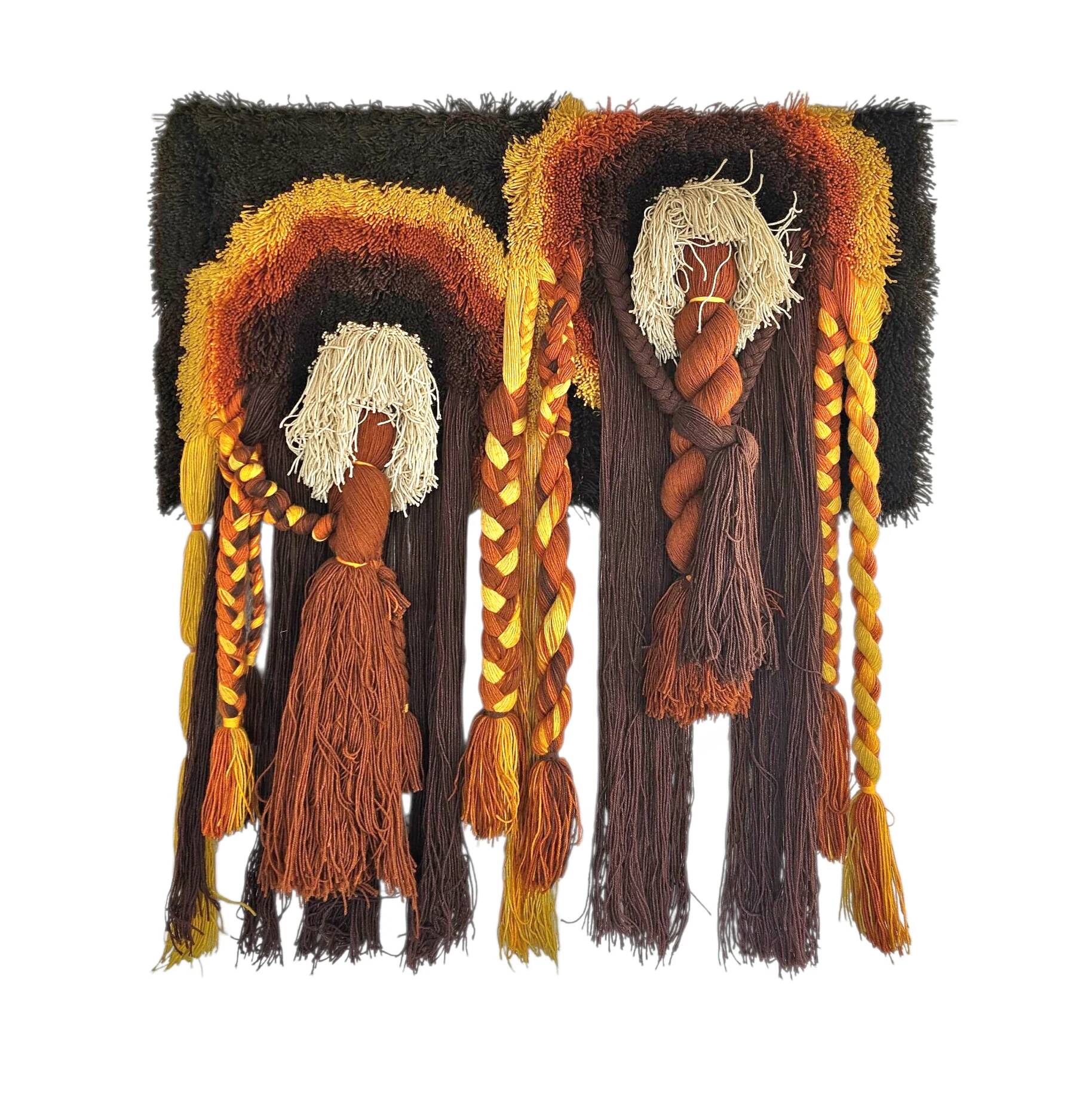 Desso Studio / pièce textile murale / tapisserie / macramé