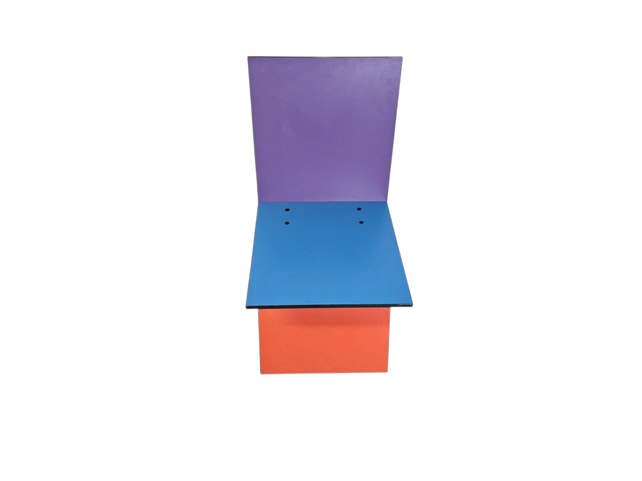 Chaise Vilbert style Memphis Milano conçue par Verner Panton pour Ikea