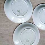 Three plates Moulin du Loup Orchies