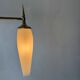 Pair of old vintage opaline wall lights