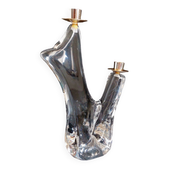Schneider crystal candlestick 60's