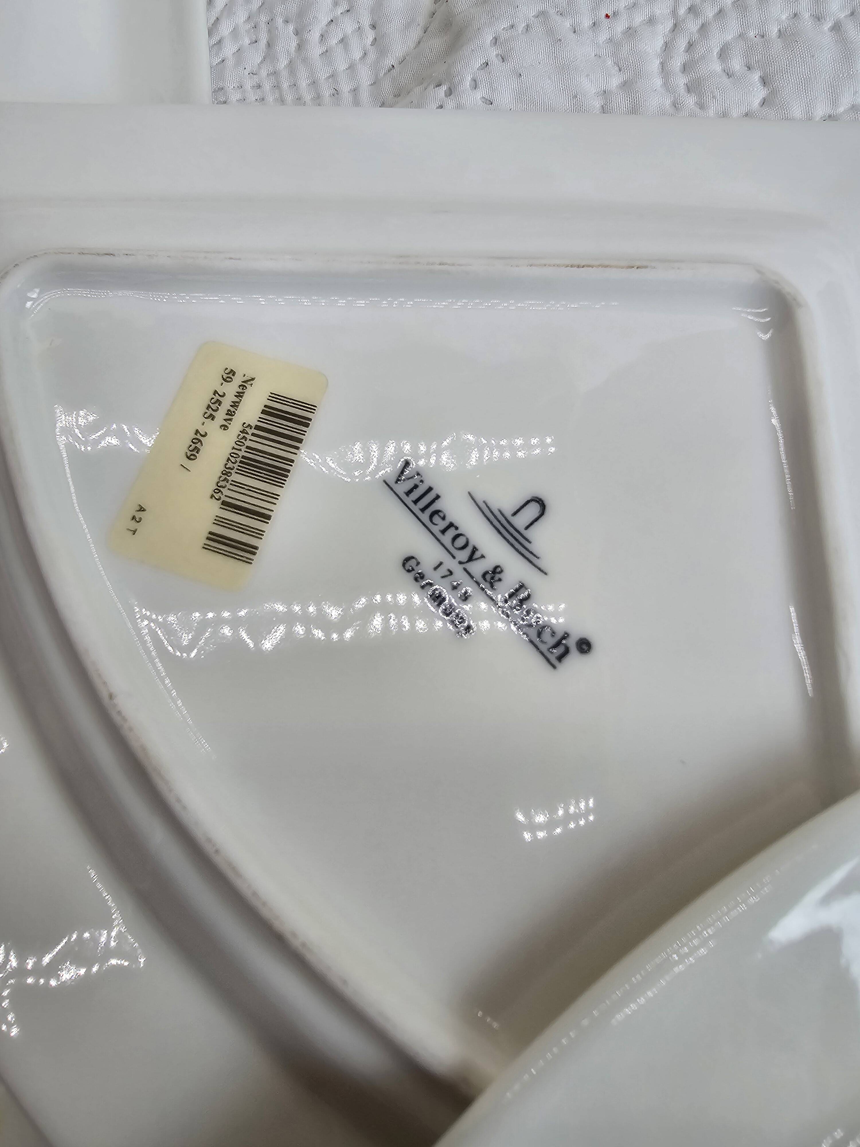 Ensemble de 4 assiettes Villeroy & Boch