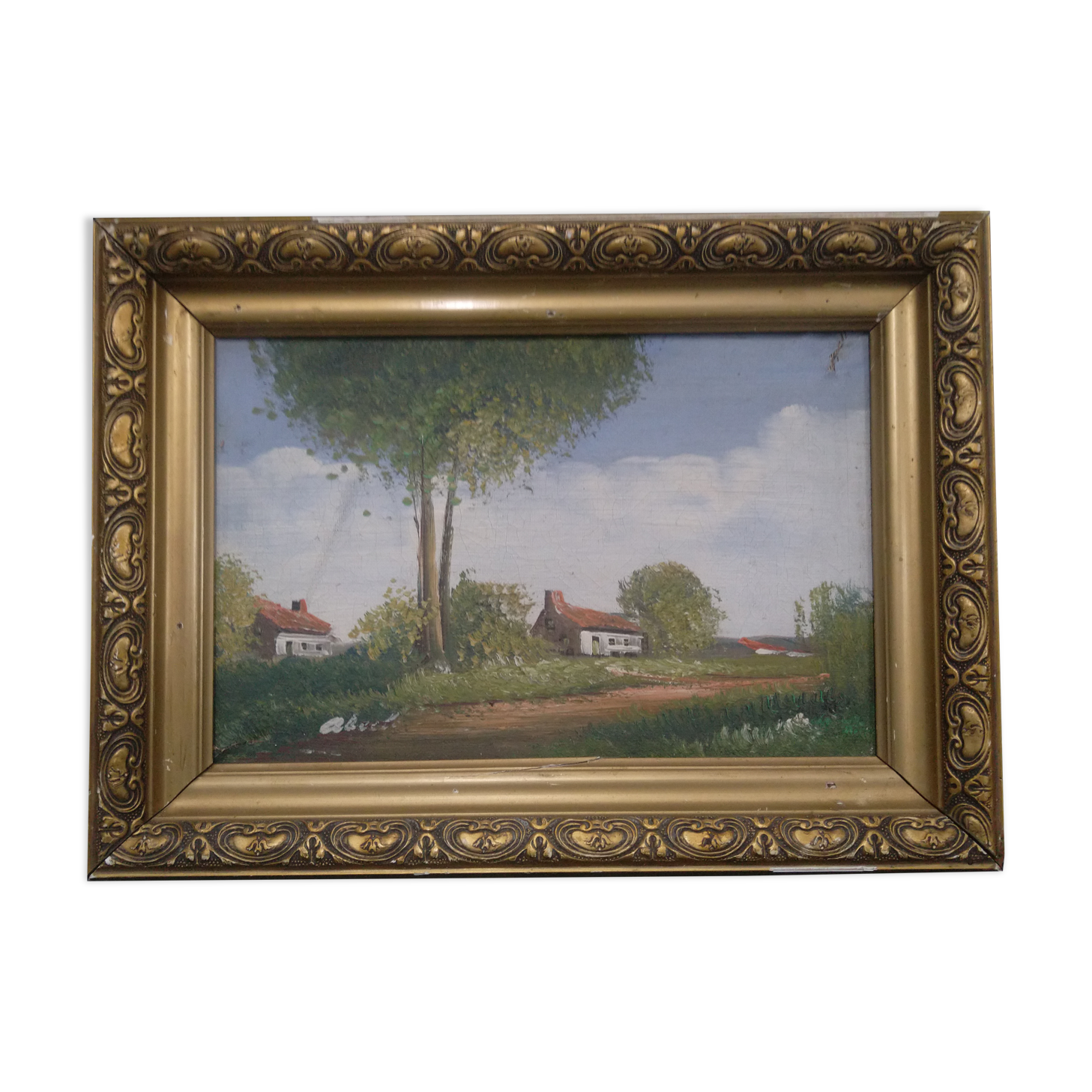 Oil on canvas - signed Abeel