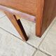 Oak storage unit, splayed legs circa 1950s